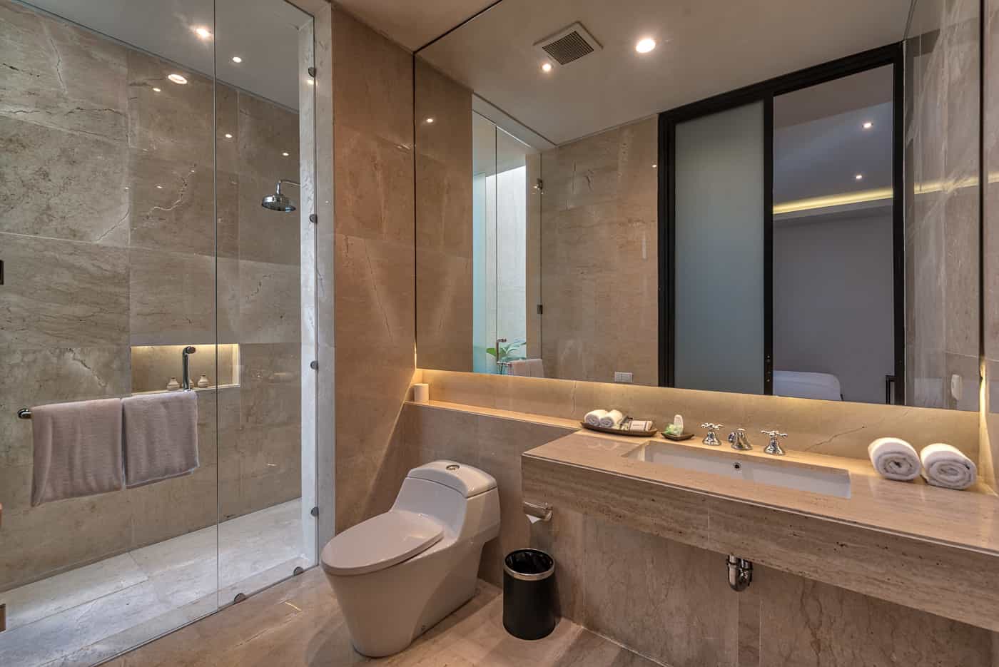 photography of superior room accommodation at Kemangi Lombok
