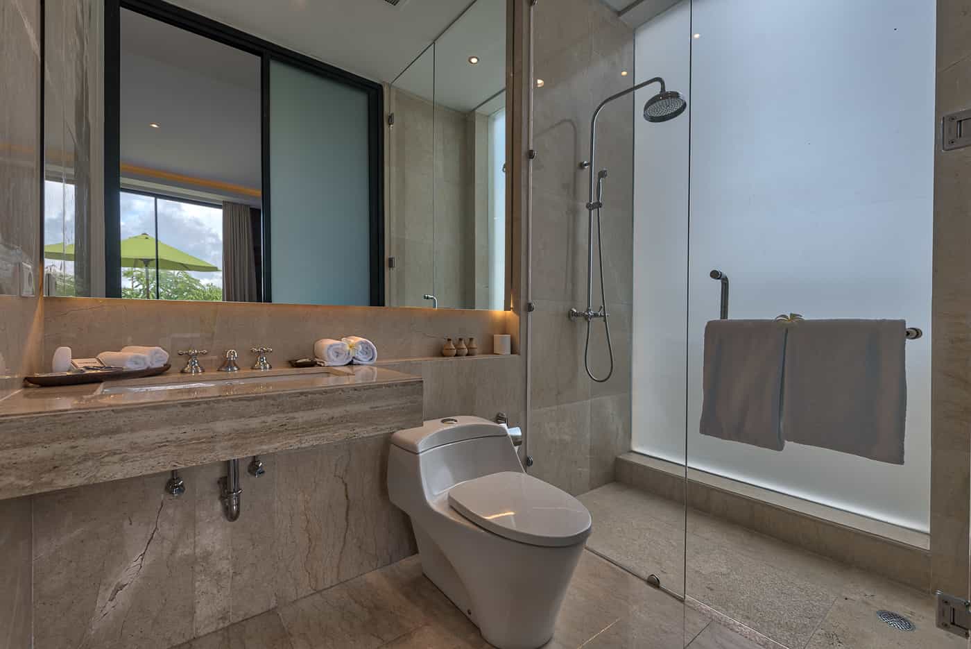 photography of deluxe room accommodation at Kemangi Lombok